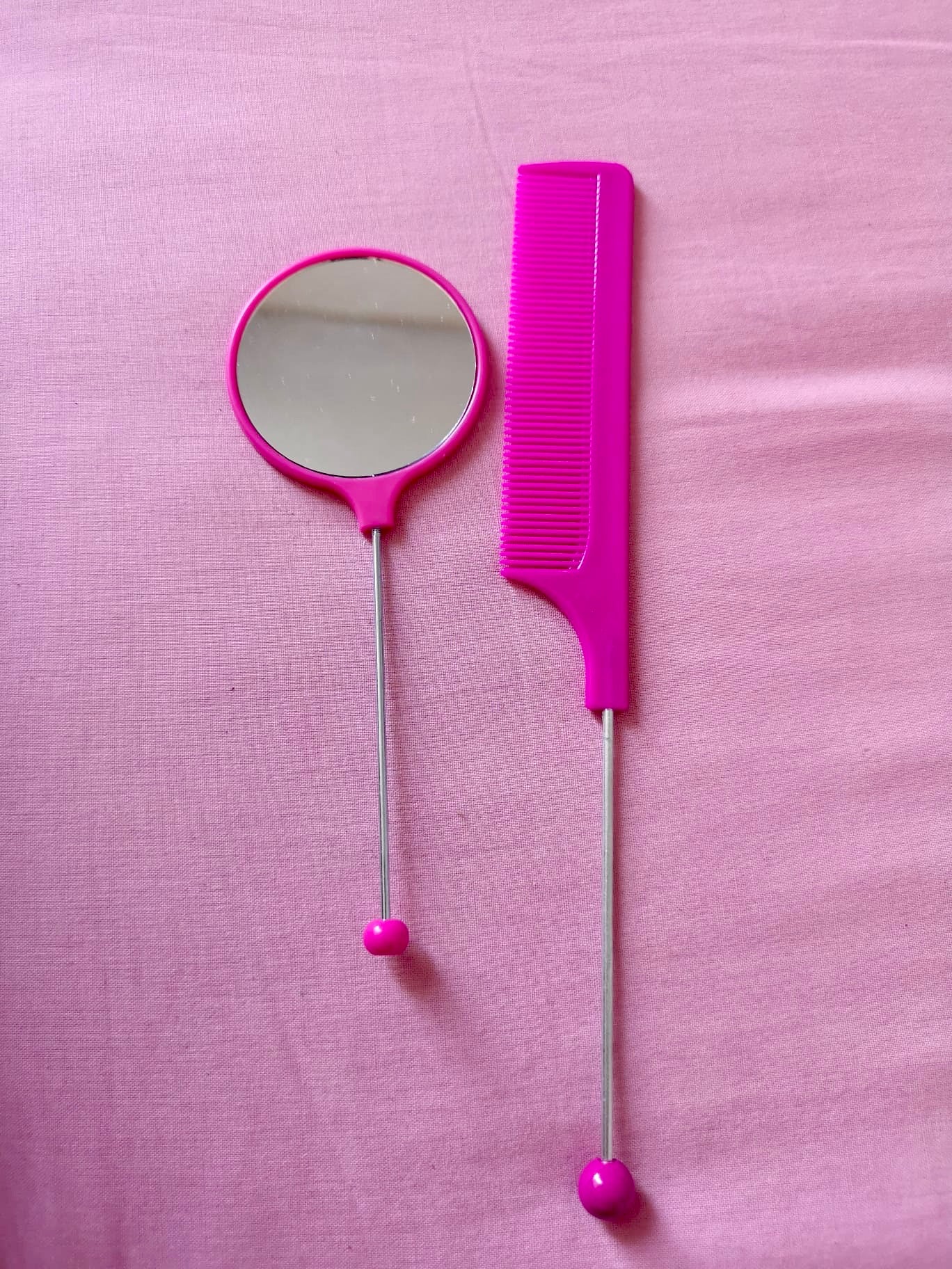 đȘ Pretty Pocket Set â Miroir & Peigne Ă personnaliser đȘ