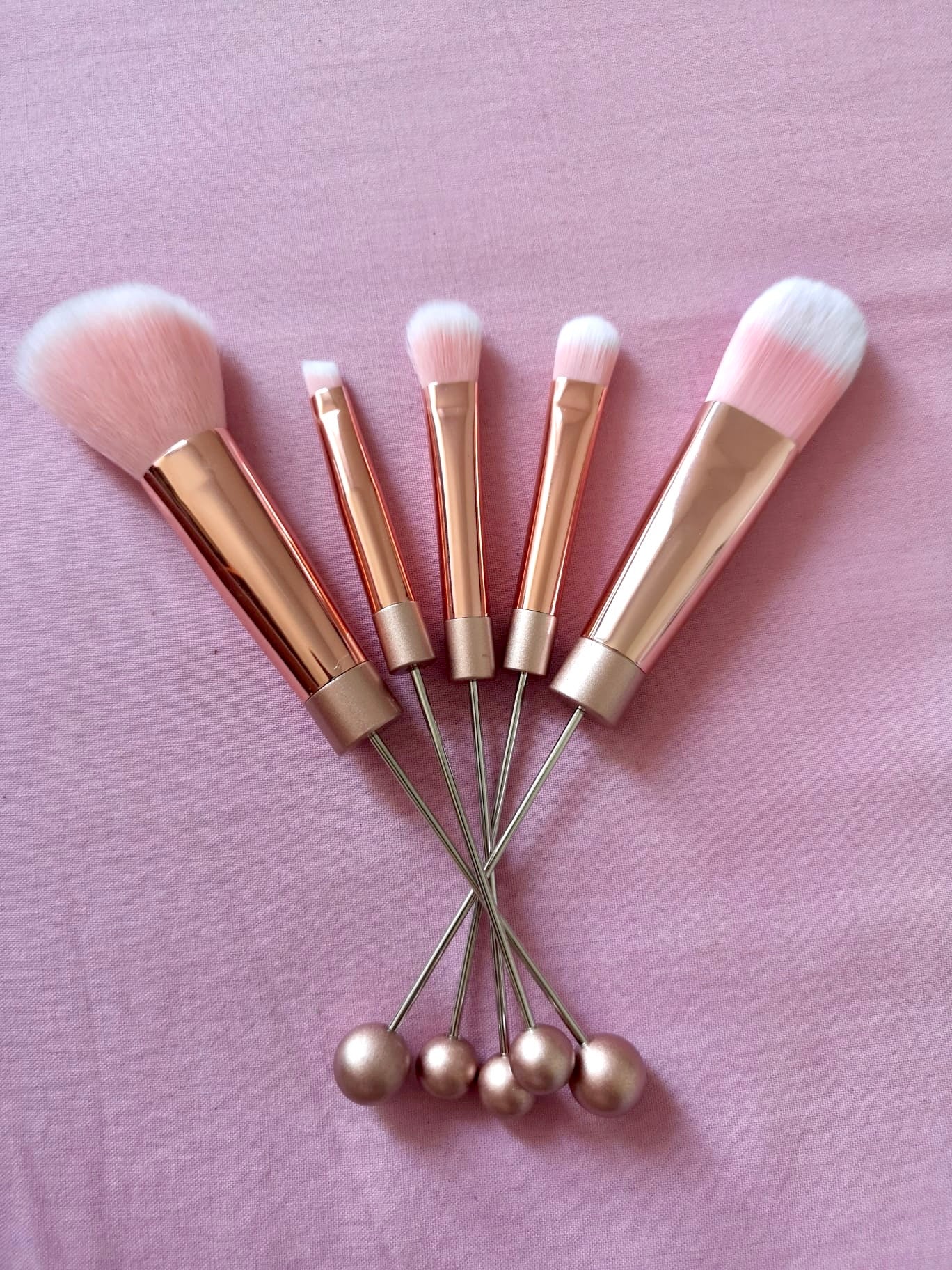 🖌️ Magic DIY Brush Set – 5 Pinceaux Maquillage 🖌️